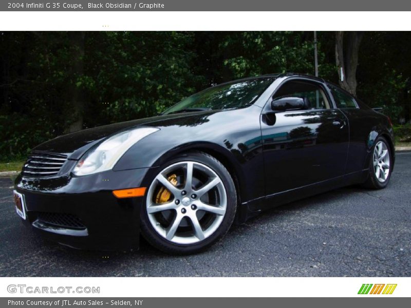 Black Obsidian / Graphite 2004 Infiniti G 35 Coupe