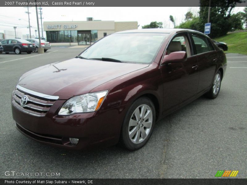 Cassis Red Pearl / Ivory 2007 Toyota Avalon XLS