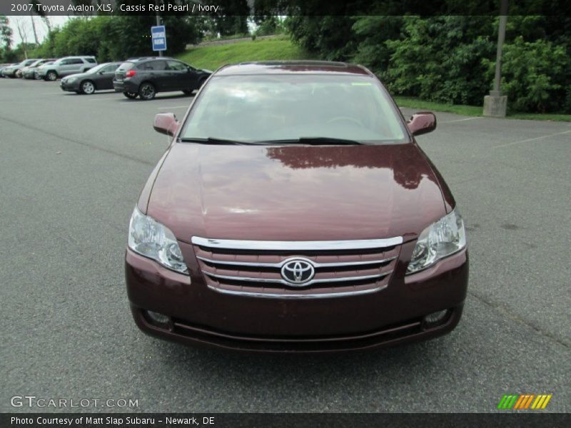 Cassis Red Pearl / Ivory 2007 Toyota Avalon XLS