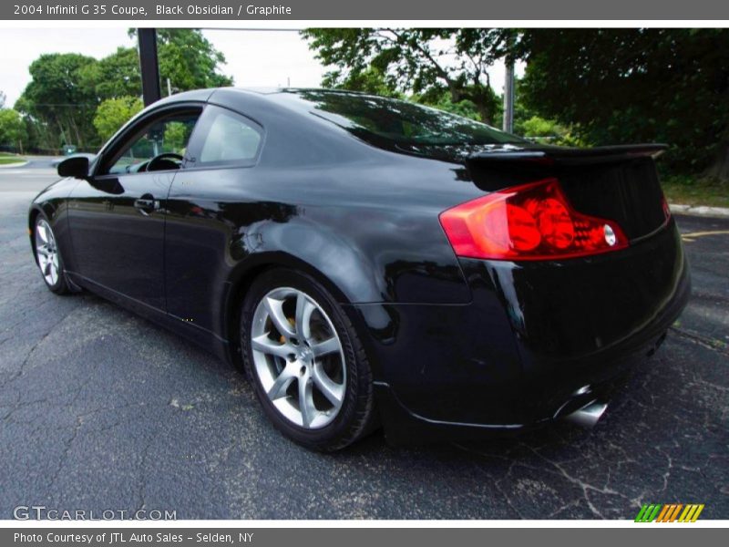 Black Obsidian / Graphite 2004 Infiniti G 35 Coupe