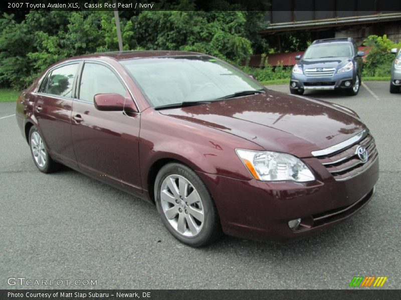 Cassis Red Pearl / Ivory 2007 Toyota Avalon XLS