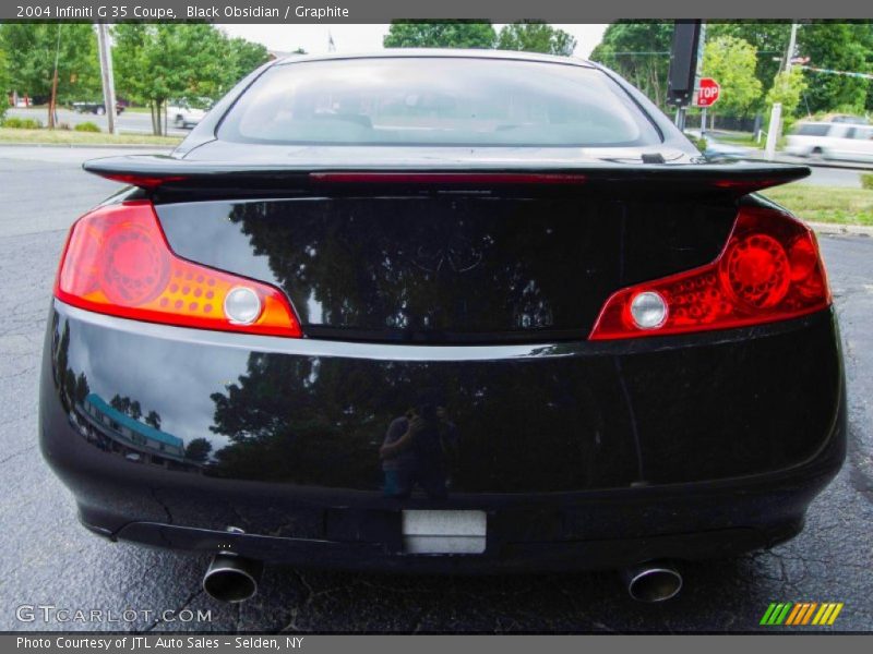 Black Obsidian / Graphite 2004 Infiniti G 35 Coupe