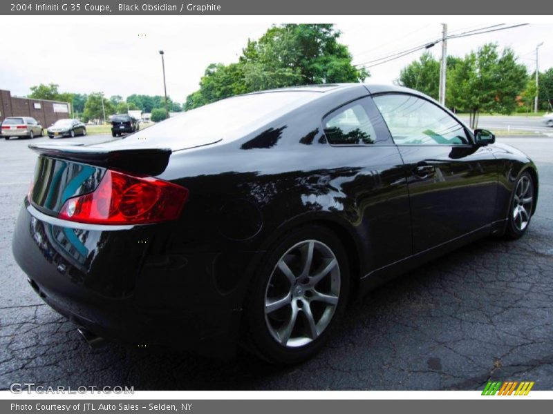Black Obsidian / Graphite 2004 Infiniti G 35 Coupe