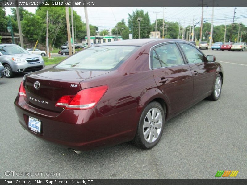 Cassis Red Pearl / Ivory 2007 Toyota Avalon XLS