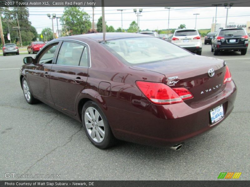 Cassis Red Pearl / Ivory 2007 Toyota Avalon XLS
