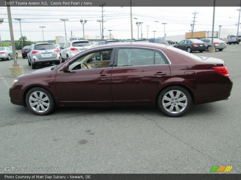 Cassis Red Pearl / Ivory 2007 Toyota Avalon XLS