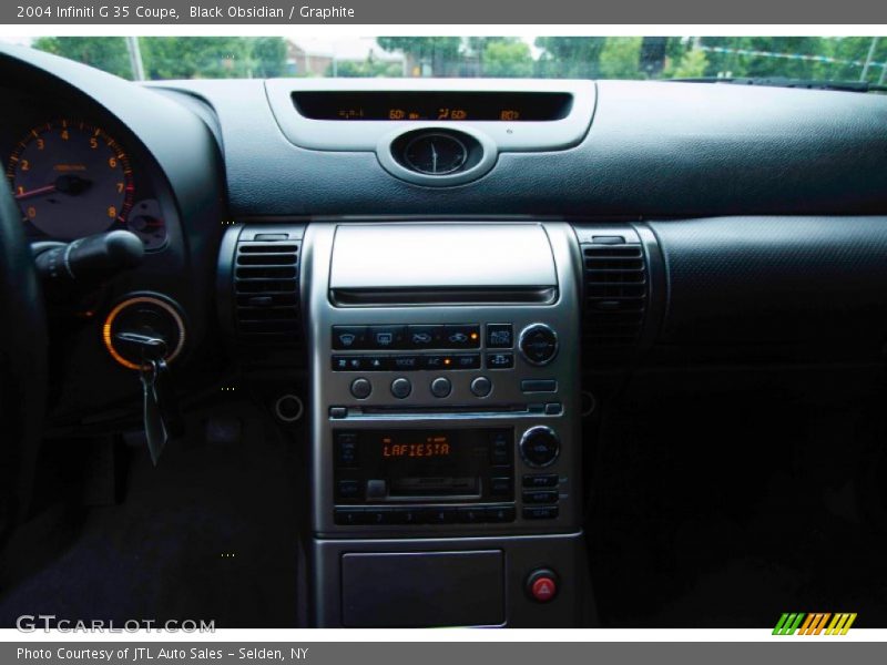 Black Obsidian / Graphite 2004 Infiniti G 35 Coupe