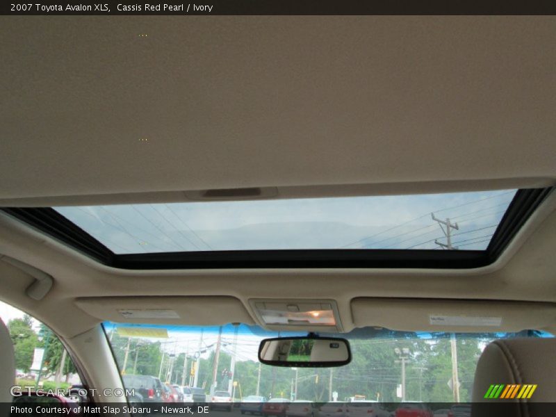 Cassis Red Pearl / Ivory 2007 Toyota Avalon XLS