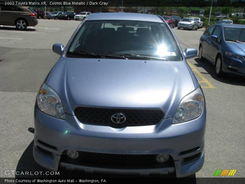 Cosmic Blue Metallic / Dark Gray 2003 Toyota Matrix XR