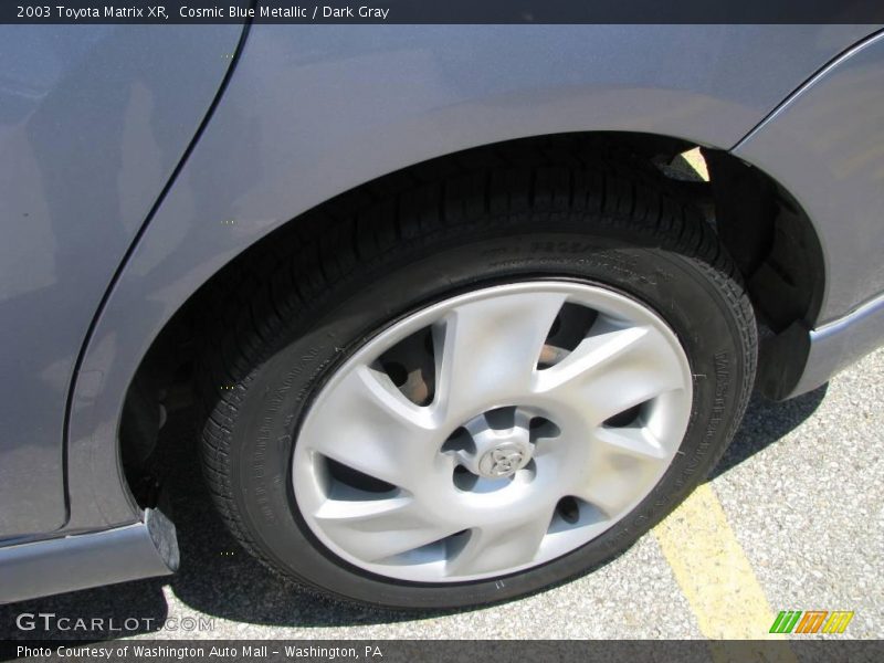 Cosmic Blue Metallic / Dark Gray 2003 Toyota Matrix XR