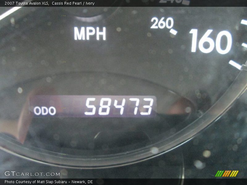 Cassis Red Pearl / Ivory 2007 Toyota Avalon XLS