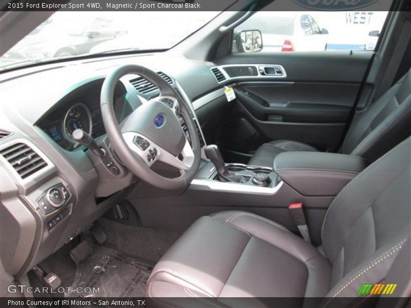  2015 Explorer Sport 4WD Sport Charcoal Black Interior