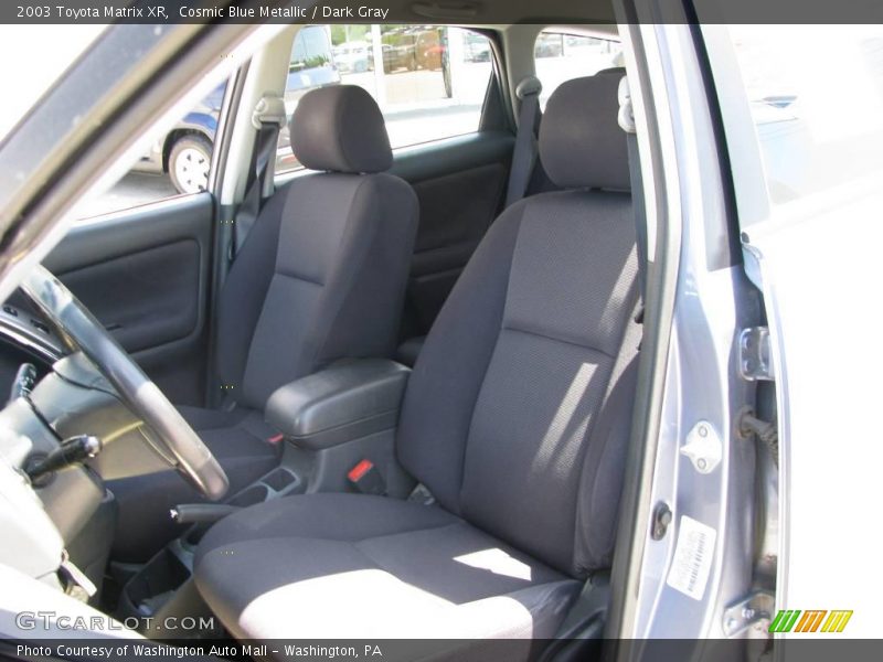 Cosmic Blue Metallic / Dark Gray 2003 Toyota Matrix XR