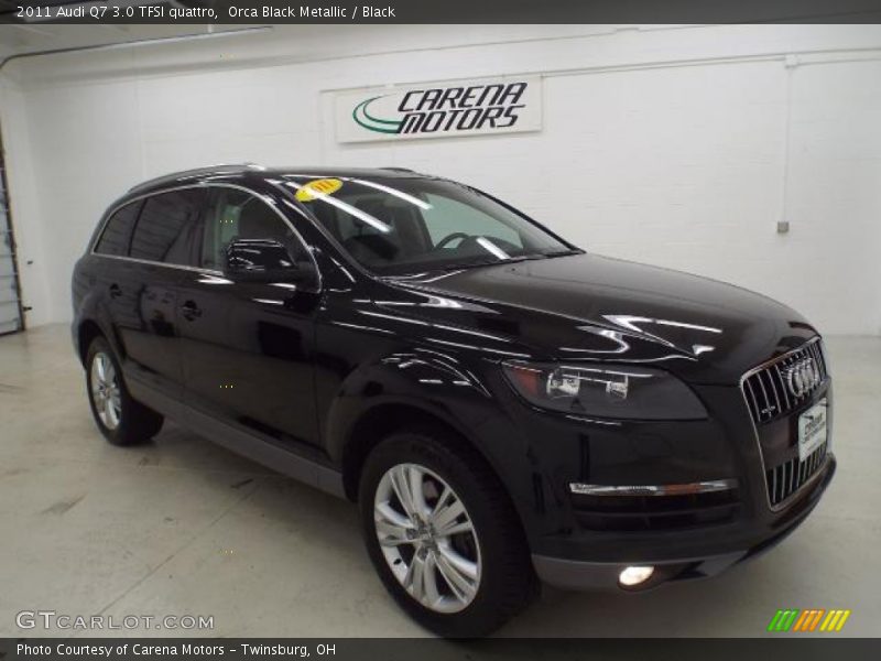 Orca Black Metallic / Black 2011 Audi Q7 3.0 TFSI quattro