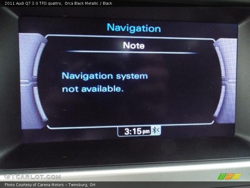 Orca Black Metallic / Black 2011 Audi Q7 3.0 TFSI quattro