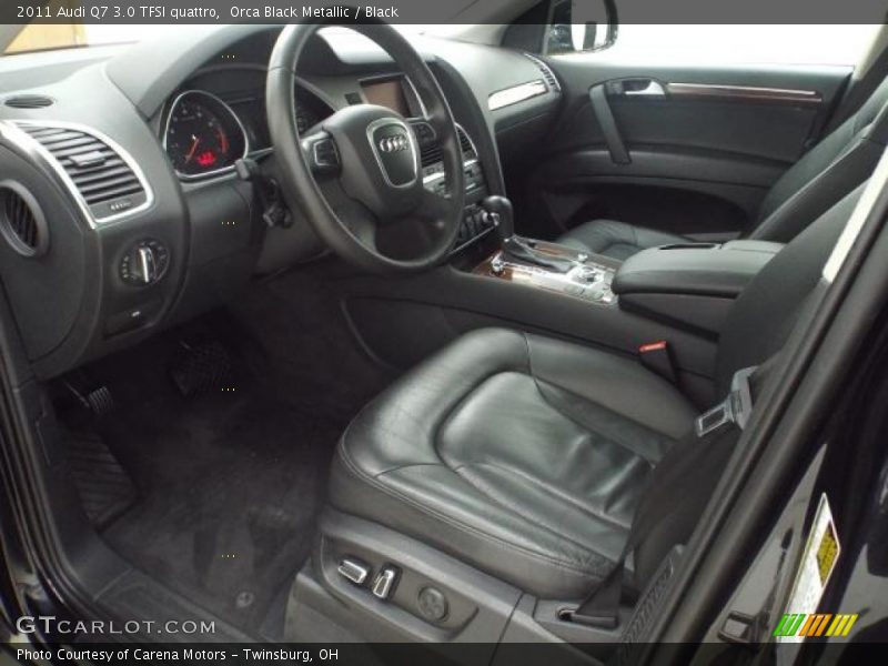 Orca Black Metallic / Black 2011 Audi Q7 3.0 TFSI quattro