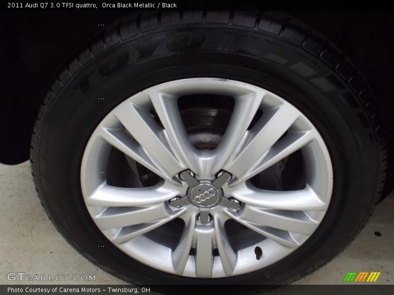 Orca Black Metallic / Black 2011 Audi Q7 3.0 TFSI quattro
