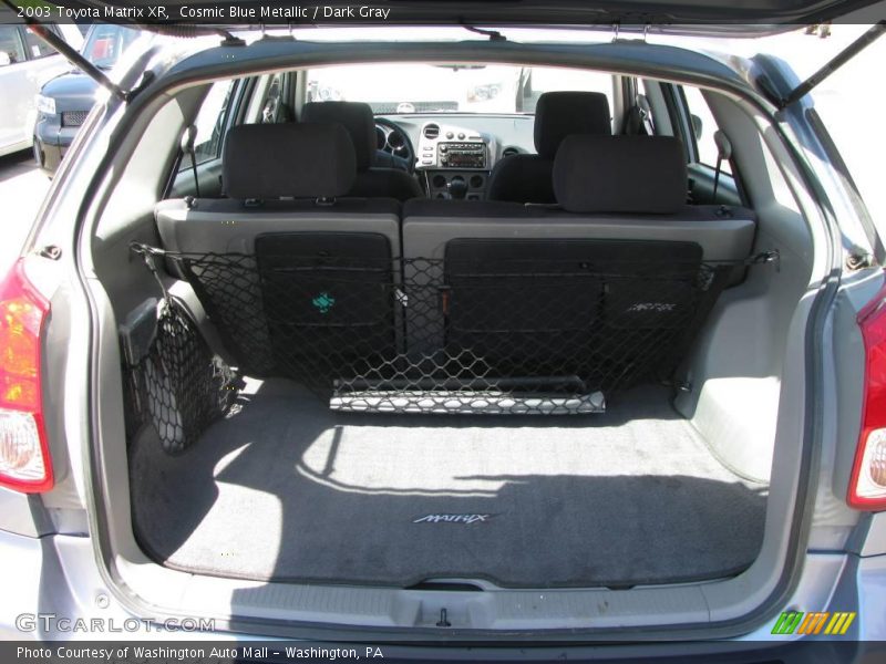Cosmic Blue Metallic / Dark Gray 2003 Toyota Matrix XR