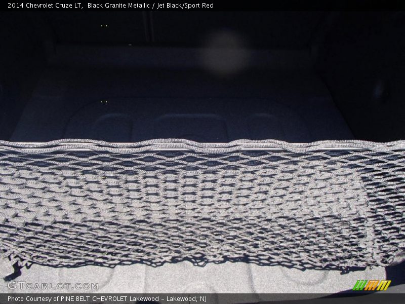 Black Granite Metallic / Jet Black/Sport Red 2014 Chevrolet Cruze LT