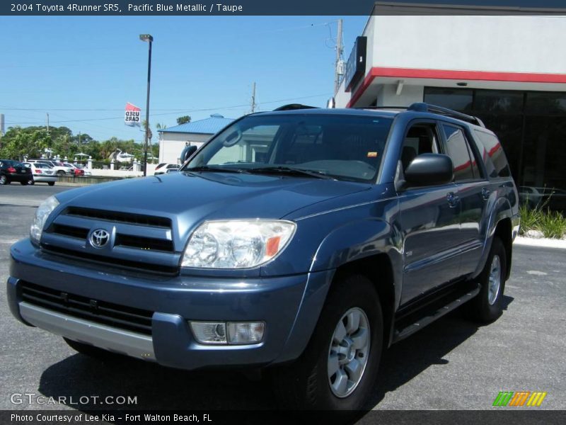 Pacific Blue Metallic / Taupe 2004 Toyota 4Runner SR5