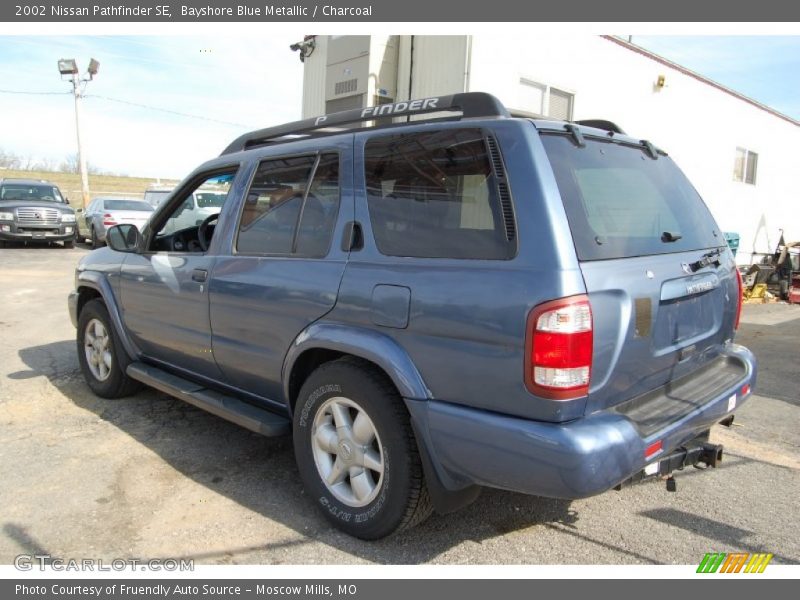 Bayshore Blue Metallic / Charcoal 2002 Nissan Pathfinder SE