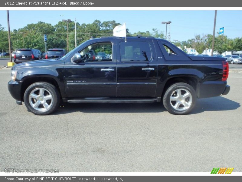 Black / Ebony 2012 Chevrolet Avalanche LTZ 4x4