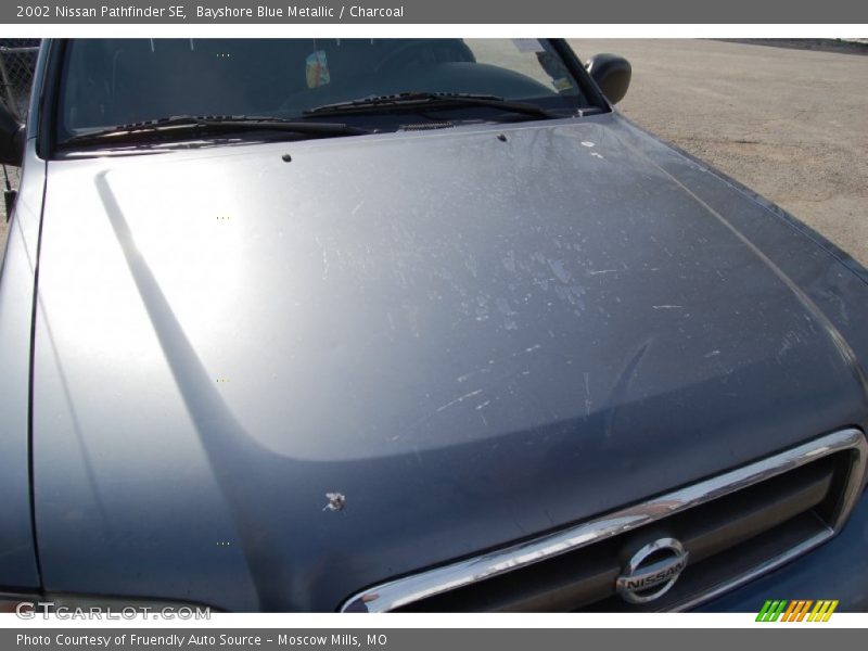 Bayshore Blue Metallic / Charcoal 2002 Nissan Pathfinder SE