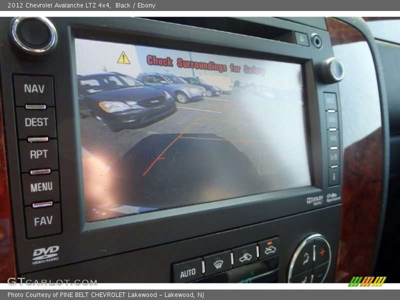 Black / Ebony 2012 Chevrolet Avalanche LTZ 4x4