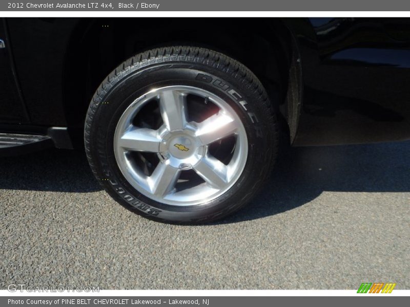 Black / Ebony 2012 Chevrolet Avalanche LTZ 4x4