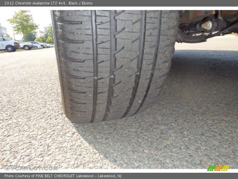 Black / Ebony 2012 Chevrolet Avalanche LTZ 4x4