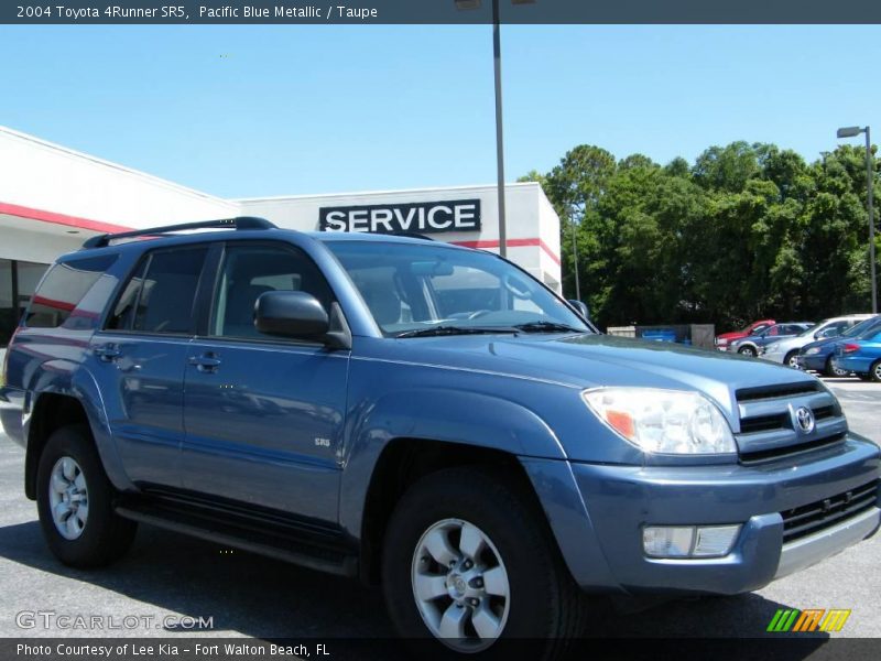 Pacific Blue Metallic / Taupe 2004 Toyota 4Runner SR5