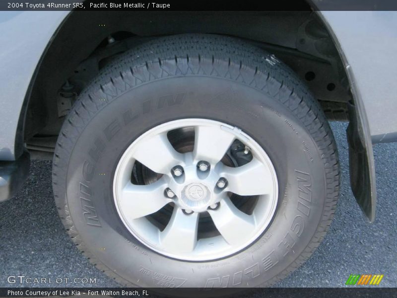 Pacific Blue Metallic / Taupe 2004 Toyota 4Runner SR5