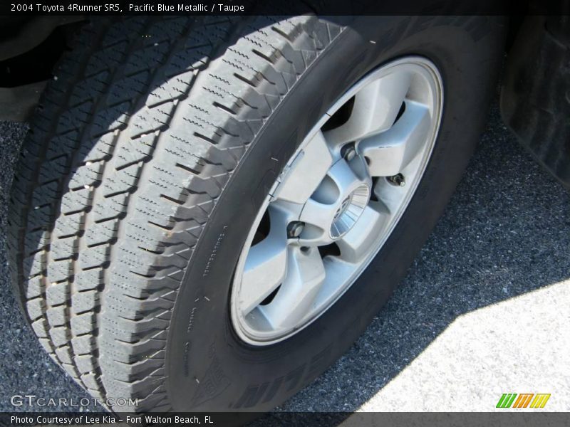 Pacific Blue Metallic / Taupe 2004 Toyota 4Runner SR5