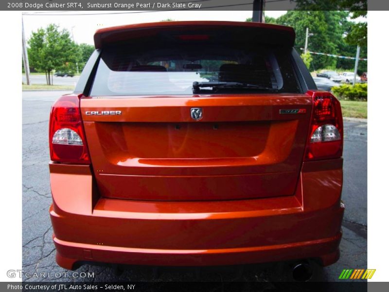Sunburst Orange Pearl / Dark Slate Gray 2008 Dodge Caliber SRT4