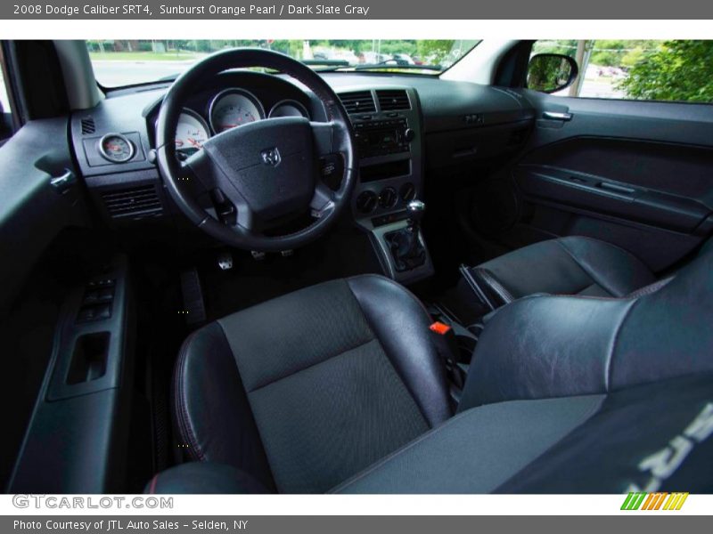 Sunburst Orange Pearl / Dark Slate Gray 2008 Dodge Caliber SRT4