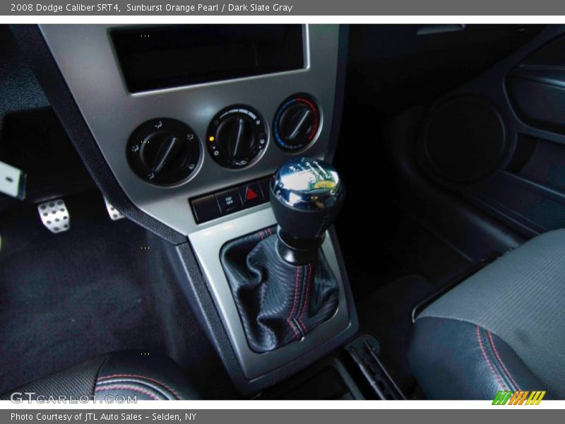 Sunburst Orange Pearl / Dark Slate Gray 2008 Dodge Caliber SRT4