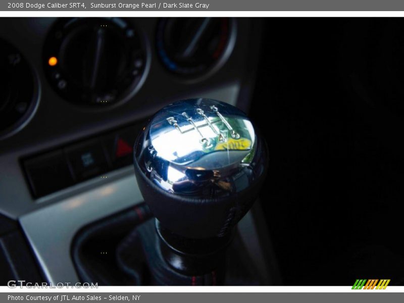 Sunburst Orange Pearl / Dark Slate Gray 2008 Dodge Caliber SRT4