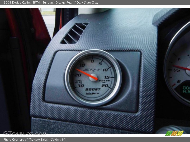 Sunburst Orange Pearl / Dark Slate Gray 2008 Dodge Caliber SRT4