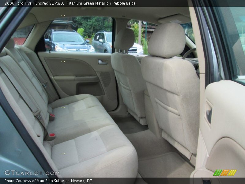 Titanium Green Metallic / Pebble Beige 2006 Ford Five Hundred SE AWD