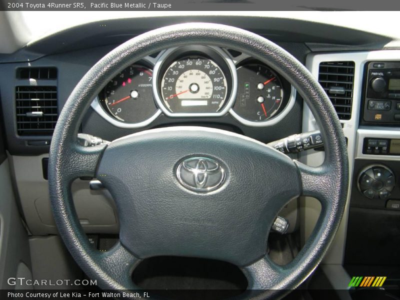 Pacific Blue Metallic / Taupe 2004 Toyota 4Runner SR5
