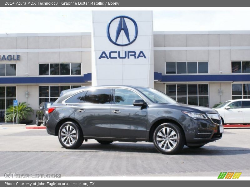 Graphite Luster Metallic / Ebony 2014 Acura MDX Technology