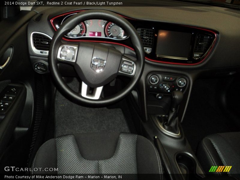Redline 2 Coat Pearl / Black/Light Tungsten 2014 Dodge Dart SXT
