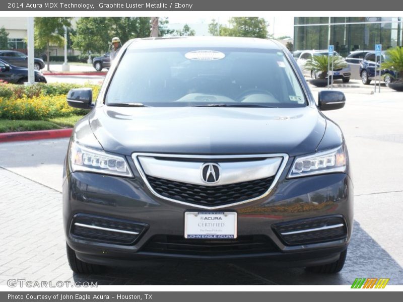 Graphite Luster Metallic / Ebony 2014 Acura MDX Technology