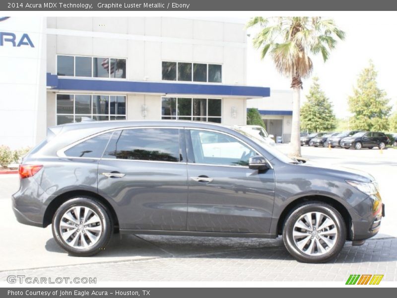 Graphite Luster Metallic / Ebony 2014 Acura MDX Technology