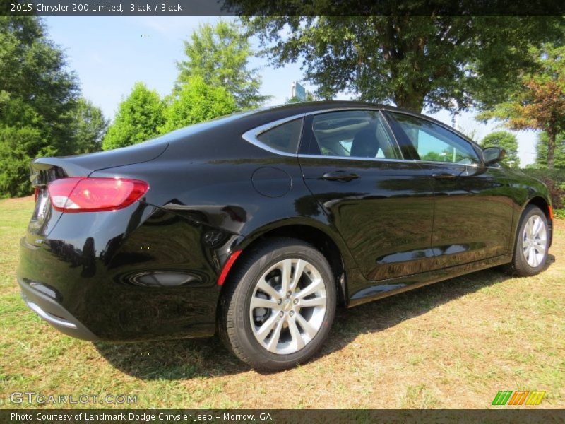 Black / Black 2015 Chrysler 200 Limited