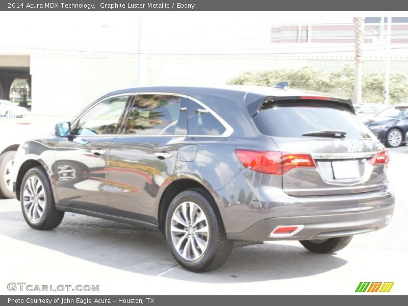 Graphite Luster Metallic / Ebony 2014 Acura MDX Technology