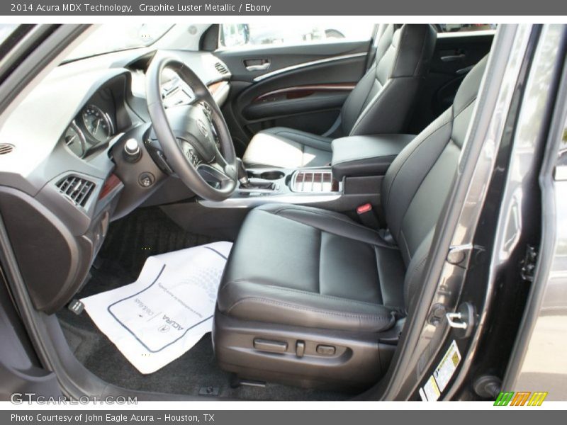 Graphite Luster Metallic / Ebony 2014 Acura MDX Technology