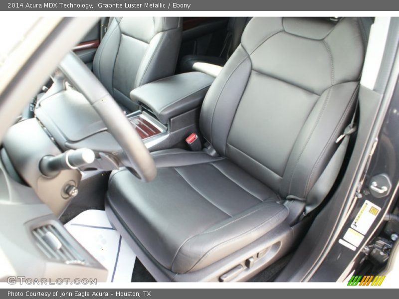 Graphite Luster Metallic / Ebony 2014 Acura MDX Technology