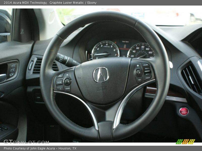 Graphite Luster Metallic / Ebony 2014 Acura MDX Technology
