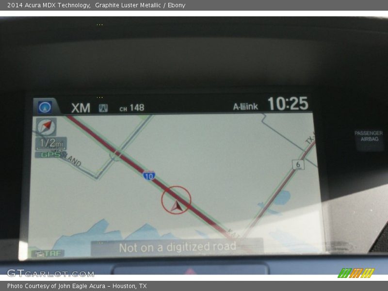 Graphite Luster Metallic / Ebony 2014 Acura MDX Technology